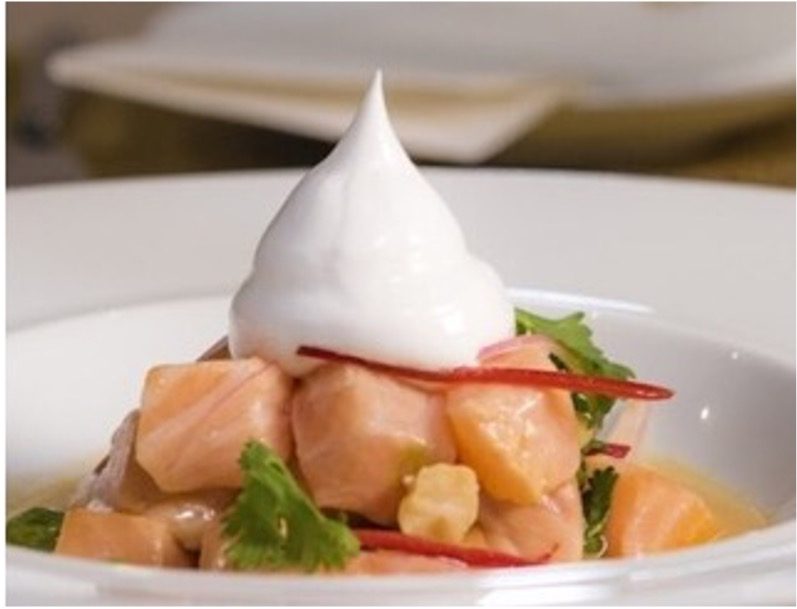 Saffron risotto with braised meat at Downunder by Justin Jennings Lisbon